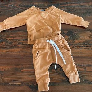 Little Bipsy Joggers in seasonal Pumpkin spice!